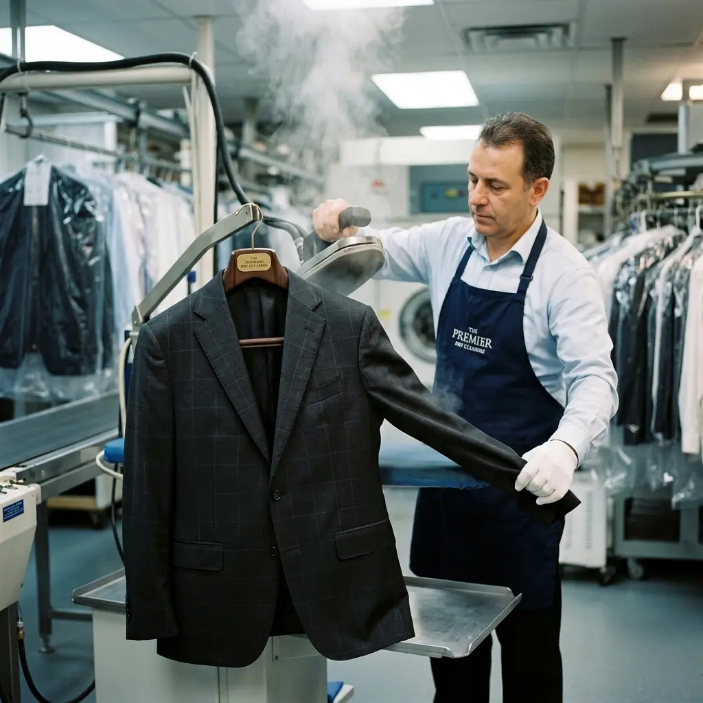 Professional coat dry cleaning service in Kota