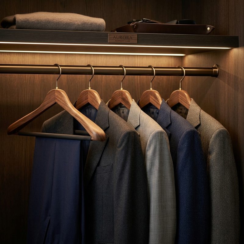 Wooden Suit Hangers